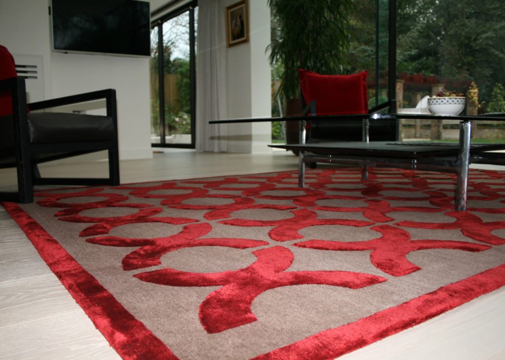 geometric rug