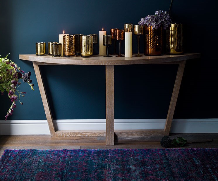 Luxury hand-knotted rug in a contemporary London home