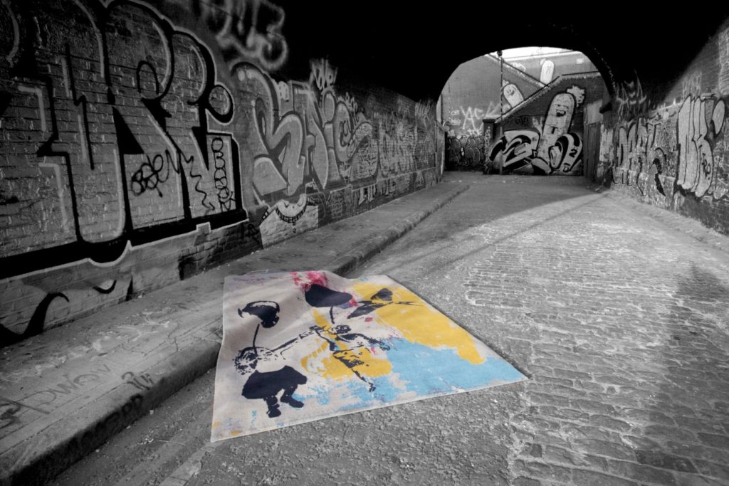 designer rugs and modern art