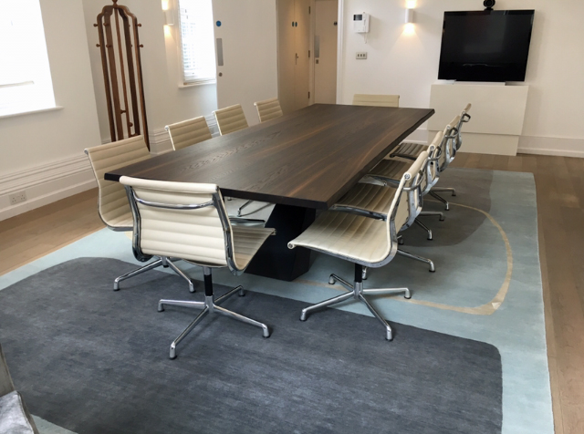 Hand Knotted, open plan rug design | Bazaar Velvet