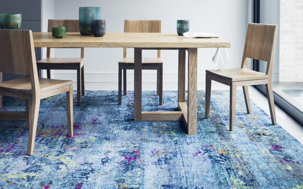 rug colour guide blue rug