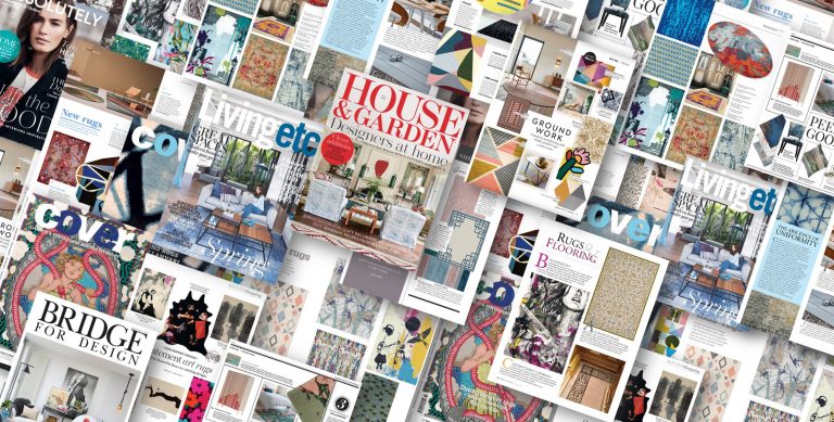 bazaar velvet rugs as seen in the press