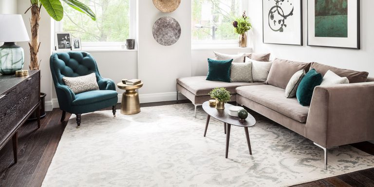 Creative contemporary Pacha abstract rug