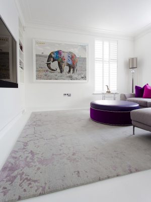 levantine bespoke rug by bazaar velvet