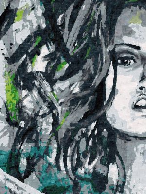 Amelia Rug - Green 180x120cm