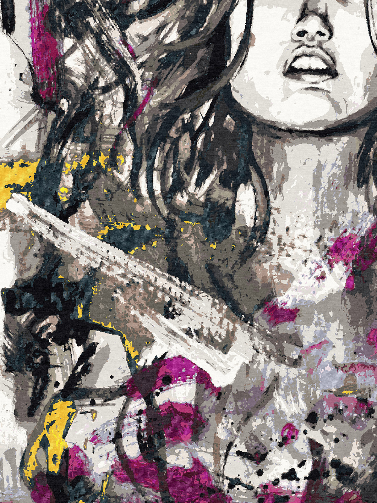 Amelia Rug - Rose 180x120cm