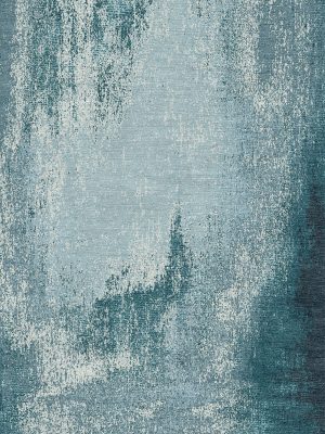 Washed Denim Rug - Teal