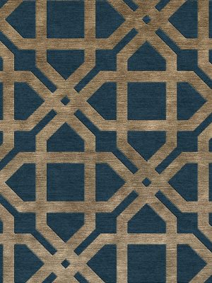 Hampton Rug - Deep Ocean Gold 240x170cm