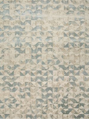 Chrysolite Rug - Antique White Medium Blue