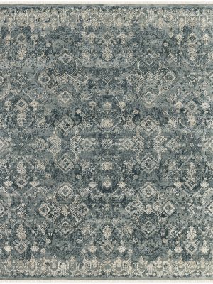Sapphire Tehran Rug - Sea Blue