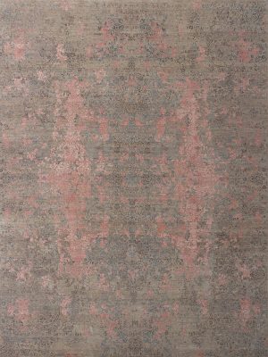 Opulence Tabriz Rug - Rose Grey 300x240cm
