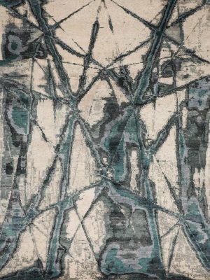 Pacha Shards Rug - Green