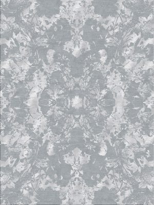 Botanic Rug - Silver