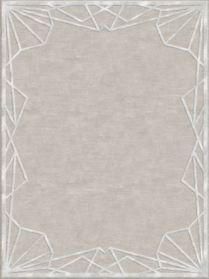 Shards Rug - Warm Grey