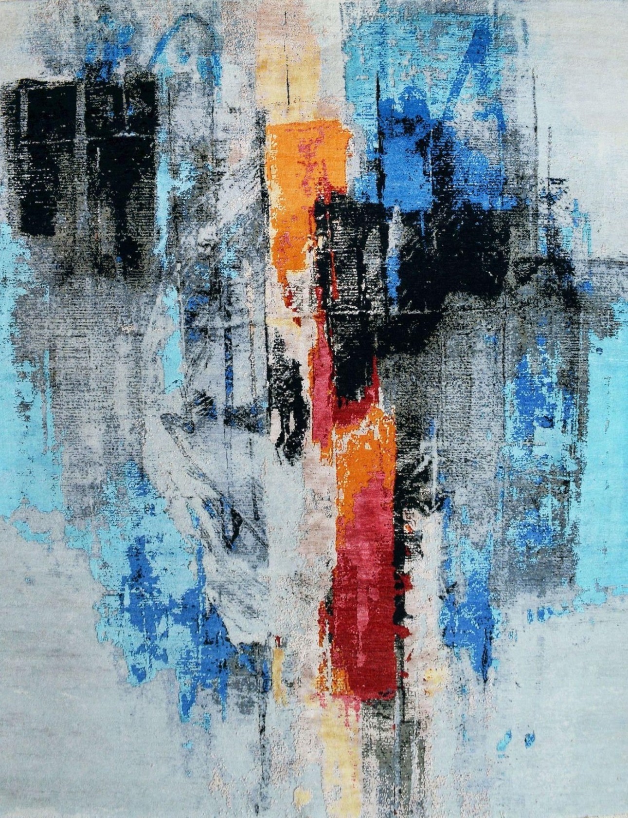 Texture Art Rug - Multi