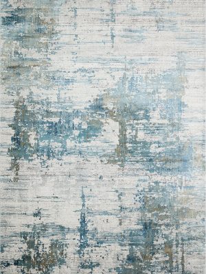 Prague Rug - Beige Blue