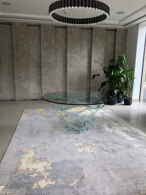 luxury abstract rug