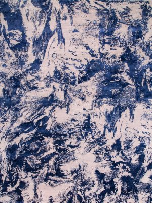 Sapphire Rug - Rose Smoke Medium Blue