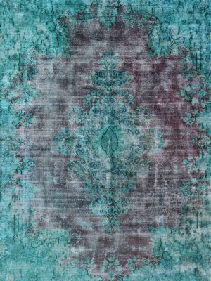 Persia Reloaded Vintage Rug - Teal