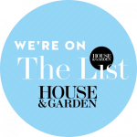 We're on The List House & Garden logo