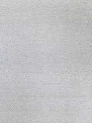 Floral Lace Rug - Ivory 360x275cm